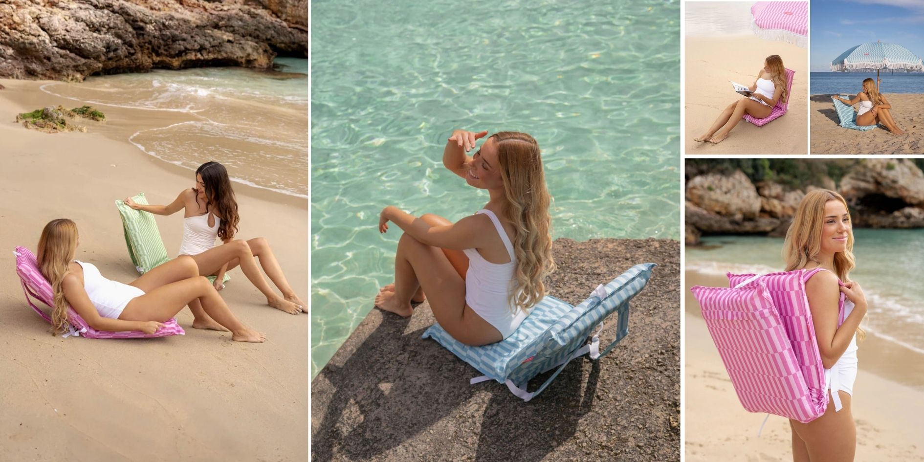 Flamingueo Çizgili Şemsiye: Yazın Gölge ve Stil Arkadaşı